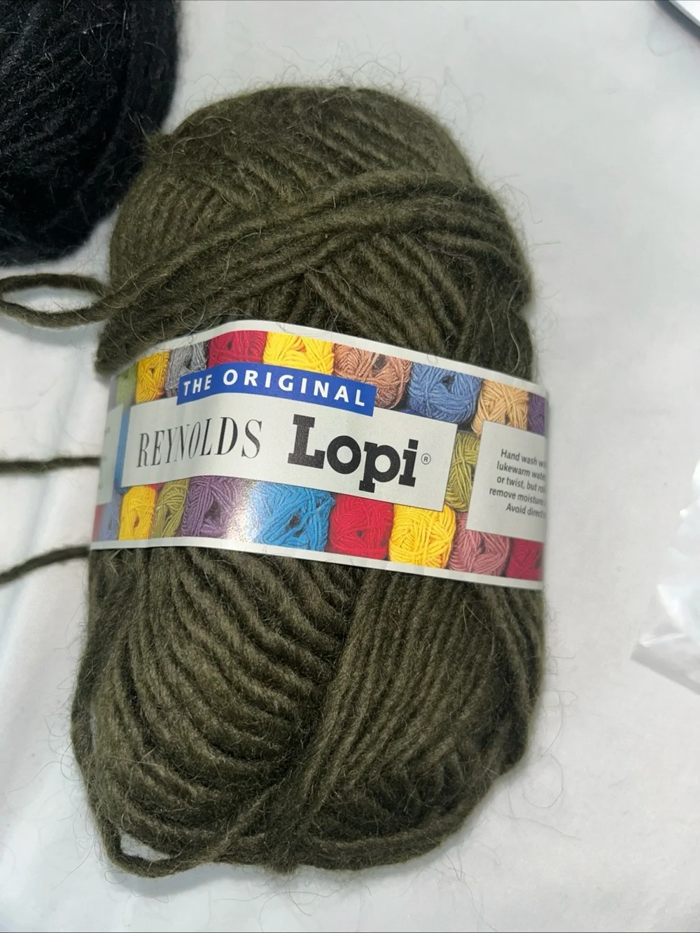 Lopi Reynolds Icelandic Wool Mixed Lot 5+ Skeins Yellow Black Red Tan Green/brwn